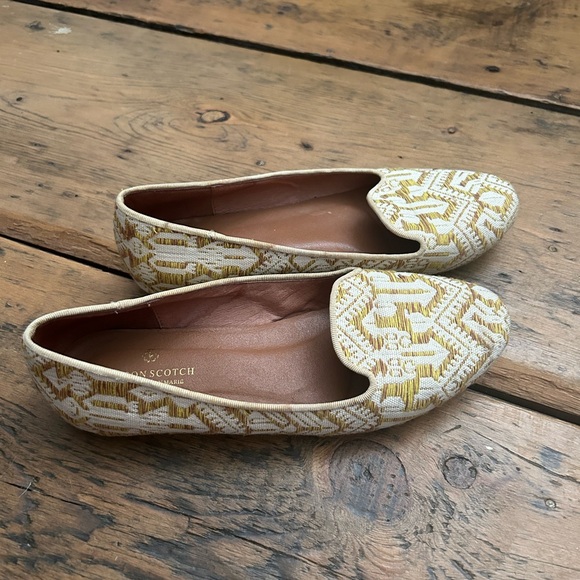 Maison Scotch Patterned Flats - Picture 2 of 3